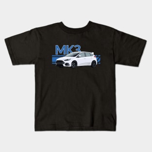 FOCUS RS FROZEN WHITE MK3 Kids T-Shirt